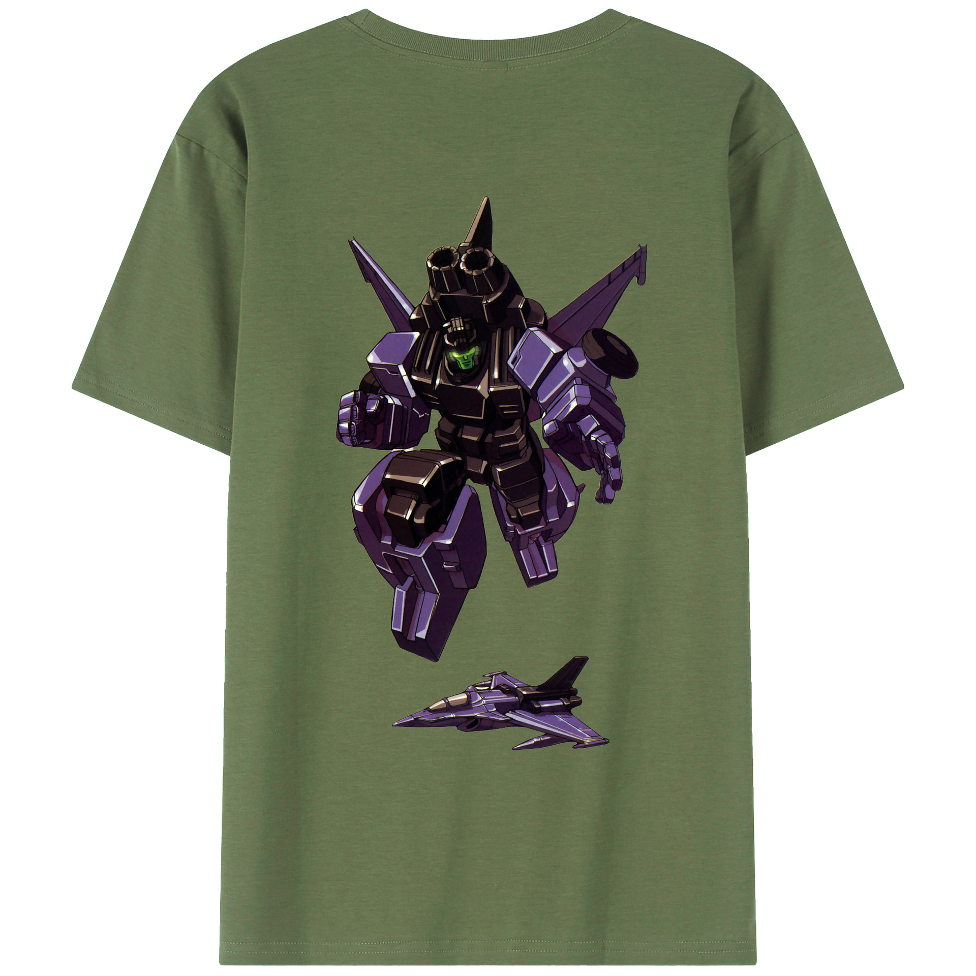 （画像用）  綿100％ メンズ半袖Tシャツ（バックプリント） 通気性